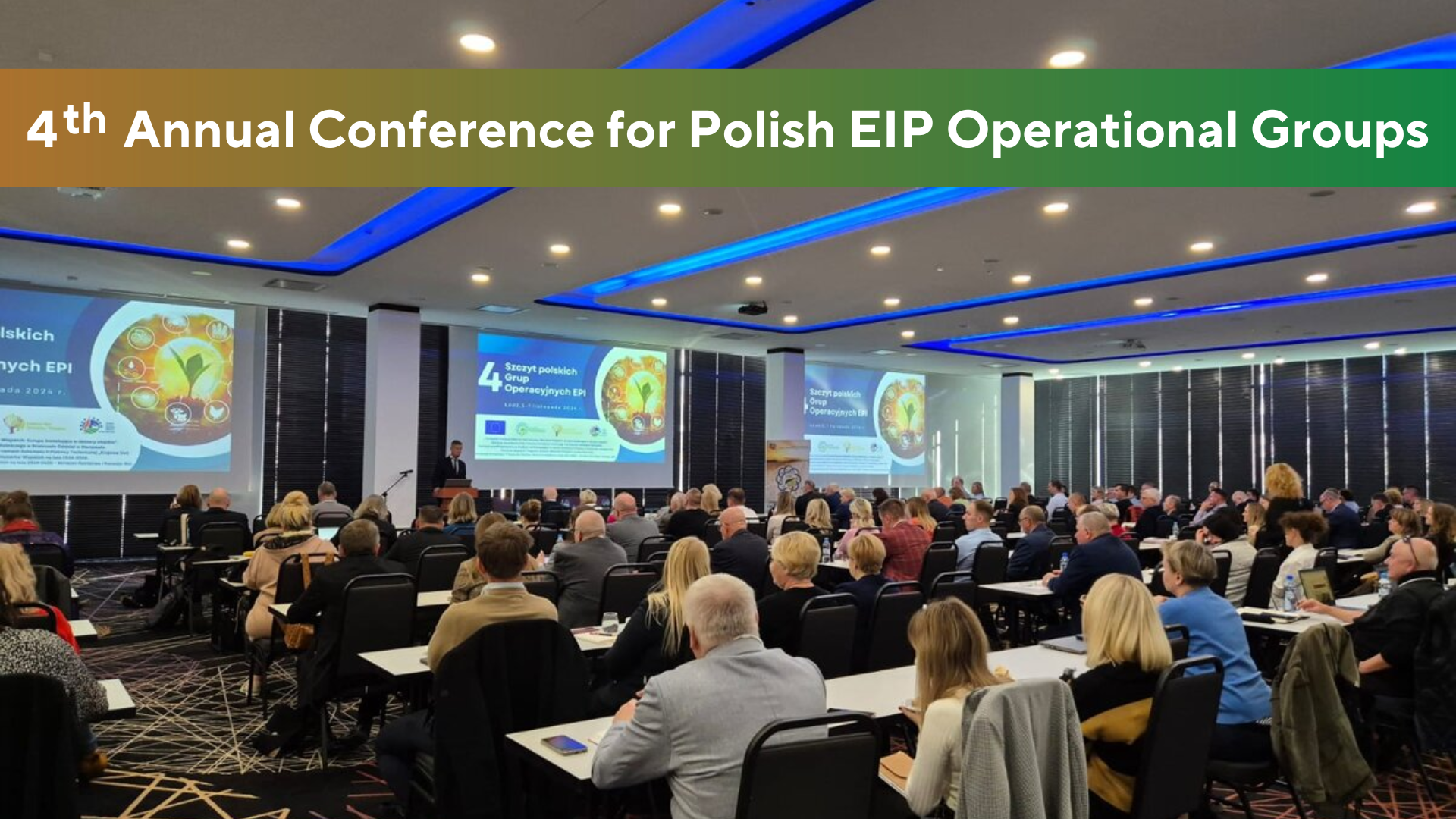 4th Annual Conference on Polish EIP Operational Groups banner