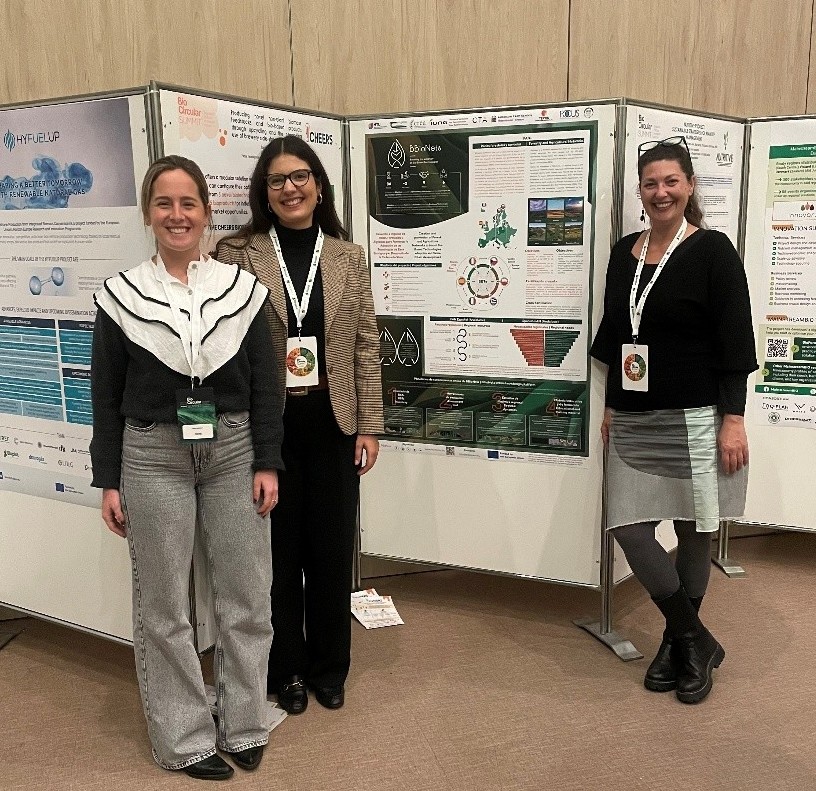 CTA & TEPRO team with the BBioNets poster