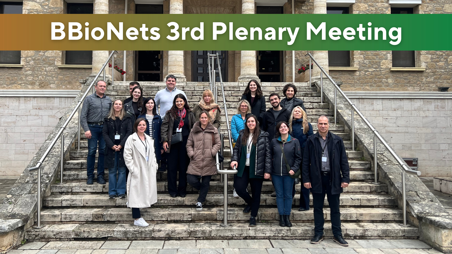 BBioNets 3rd Plenary Meeting - Group Photo