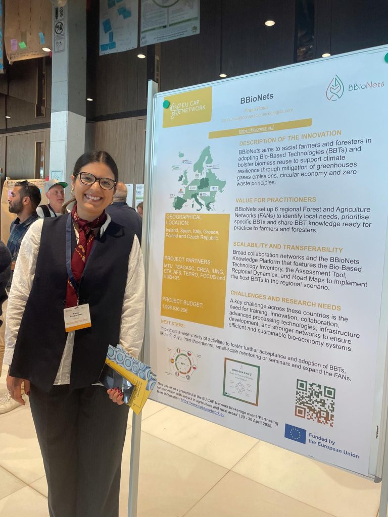Paula Rosa Álvarez at the EU CAP Network brokerage event