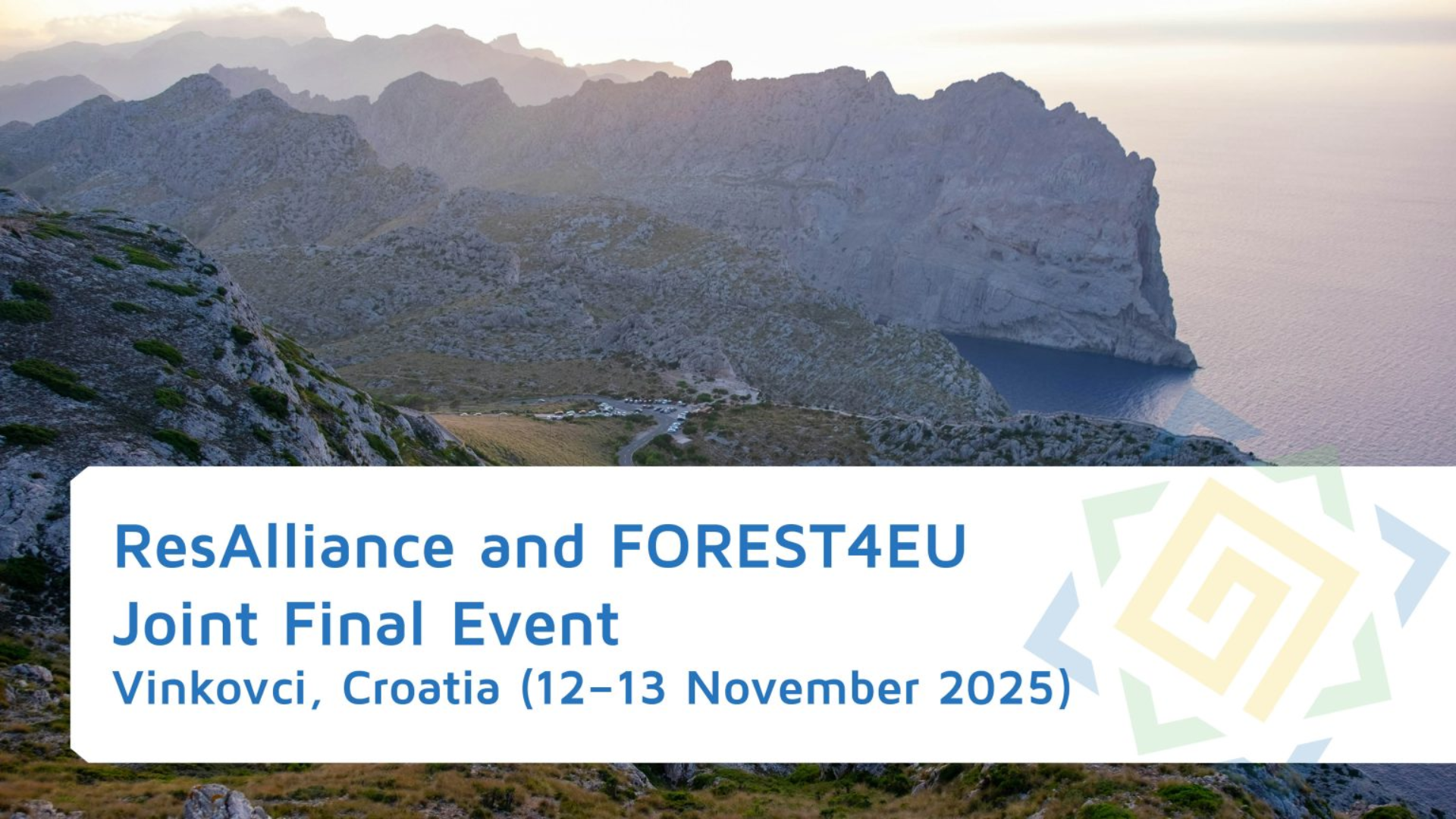 ResAlliance and FOREST4EU Joint Final Event banner
